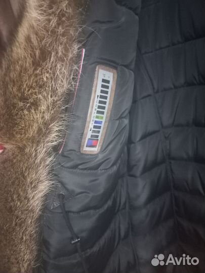 Мужская зимняя куртка парка 56 размер