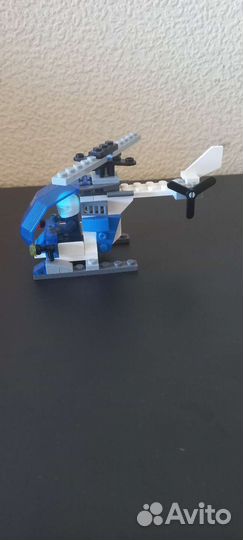 Lego city вертолет,в хорошем состоянии(аналог)