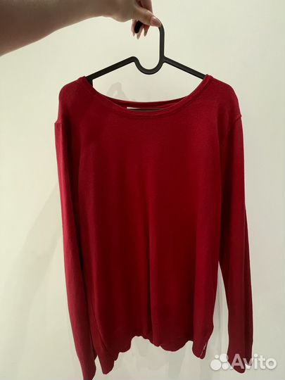 Джемпер красный