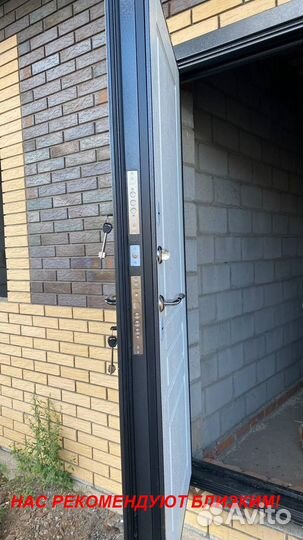 Толстая дверь входная с шумоизоляцией