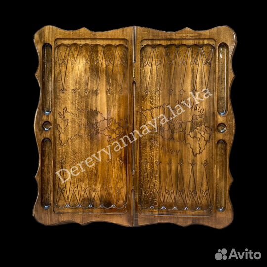 Нарды резные 