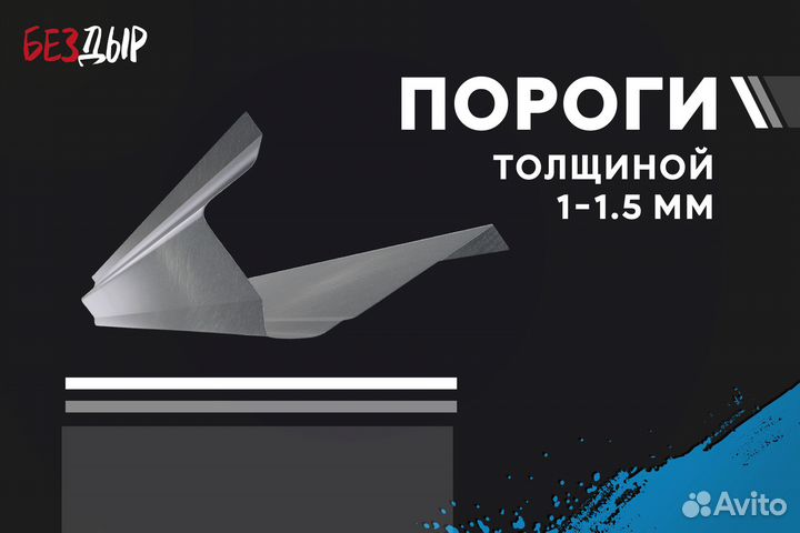 Правый Mercedes-Benz W164 порог