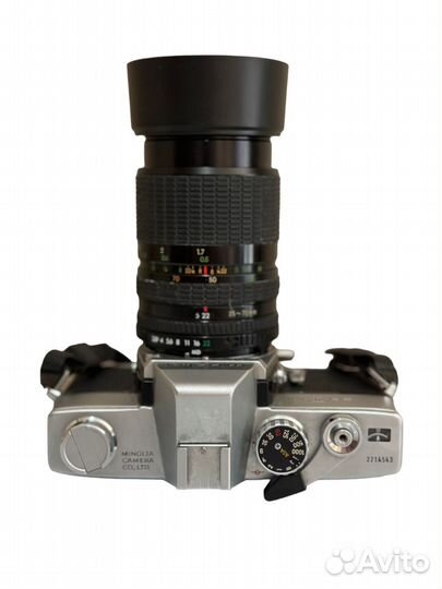 Minolta SR T 101 + Sigma 1:28 f35 70mm