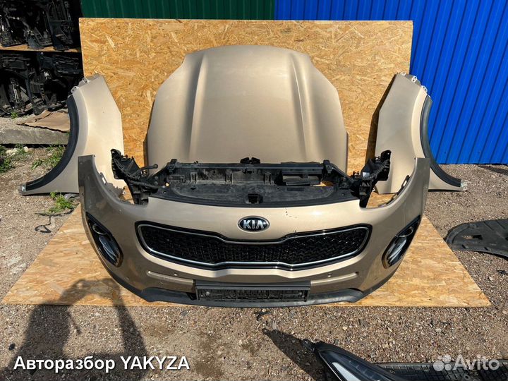 Передний кузов Kia Sportage 4 2015-2018 ноускат