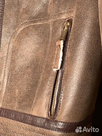 Дубленка укороченная авиатор