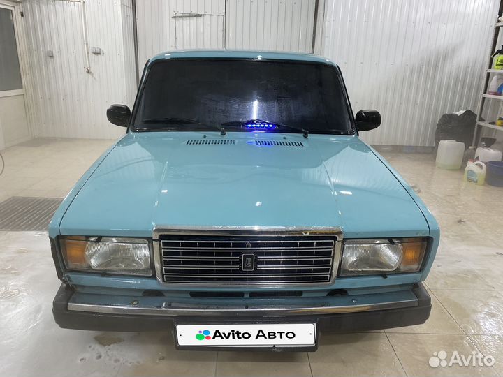 ВАЗ 2107 1.6 МТ, 2000, битый, 80 000 км