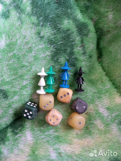 Кубики и фигурки от игры