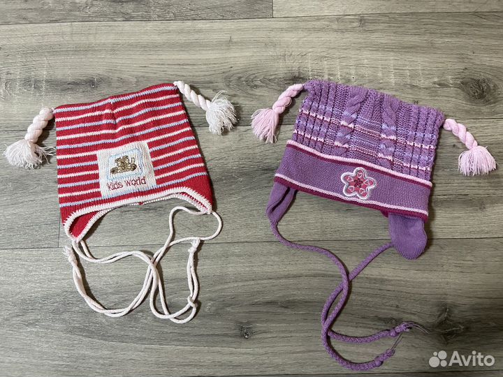 Детские шапочки 46-48 р-р