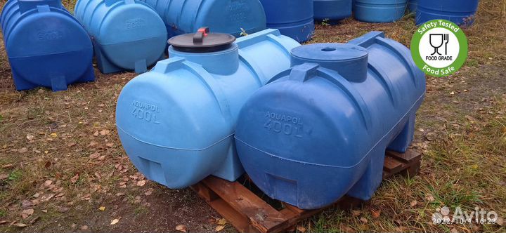 Бак пластиковый 400 / Бочка для воды