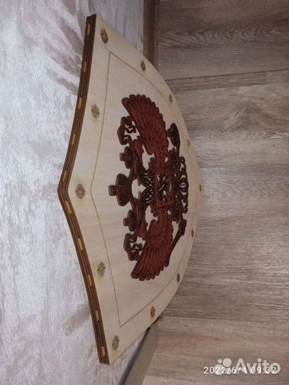 Щит под шампура (10 штук) для подвеса на стену