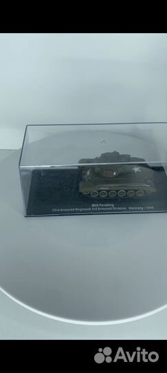 Модель американского танка Першинг М26. 1/72