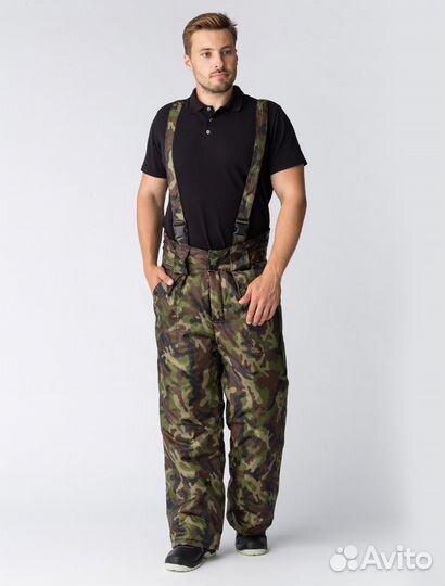 Брюки зимние для Охранника кмф, р.60-62 рост 3-4 М