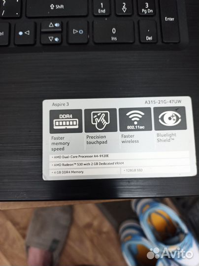 Игровой ноутбук Acer A 315