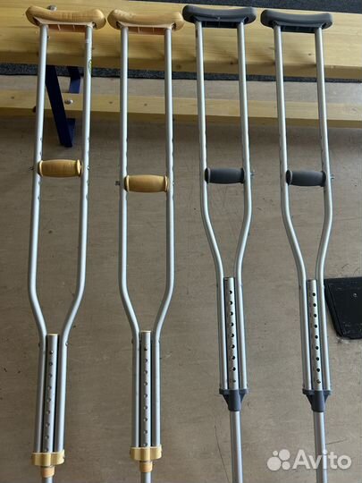 Костыли взрослые б/у