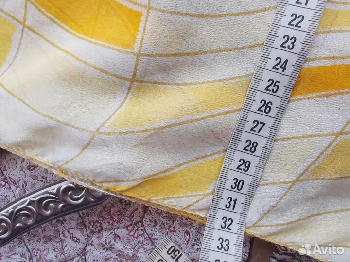 Тонкий нежный винтажный шарф