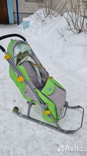 Санки коляска