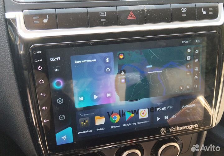 Android магнитола на volkswagen Polo