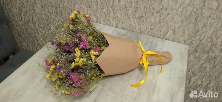 Букеты из сухоцветов