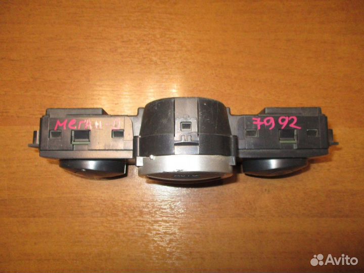 Блок управления климатом Renault Megane 2