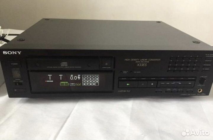 CD проигрыватель Sony CDP-x33es