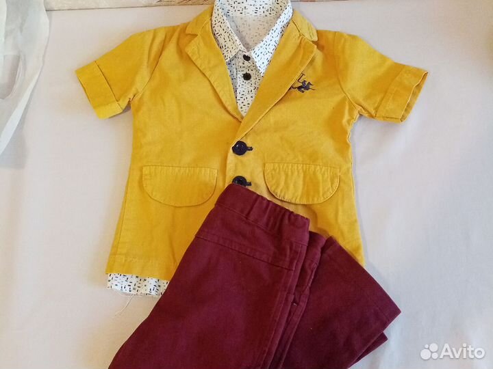 Костюмы, тройки на 2-3 года