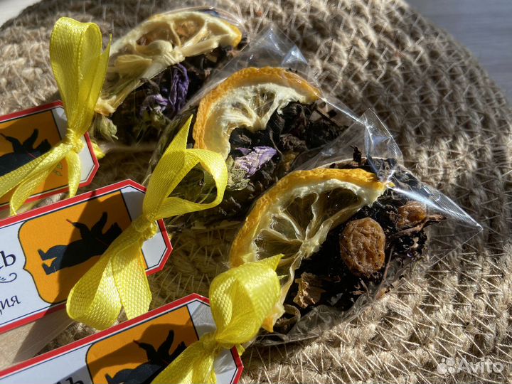 Чайная ложечка с Ароматным чаем, Чай с логотипом