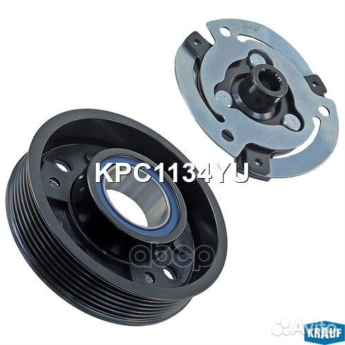 Шкив компрессора кондиционера в сборе BMW 116i 1.6