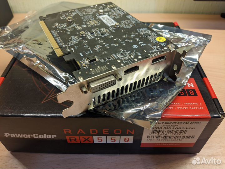 PowerColor AMD Radeon RX 550 2GB