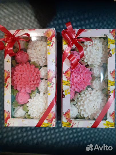 Съедобные букеты из зефира