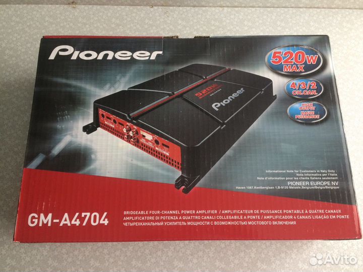 Усилитель Pioneer GM-A4704