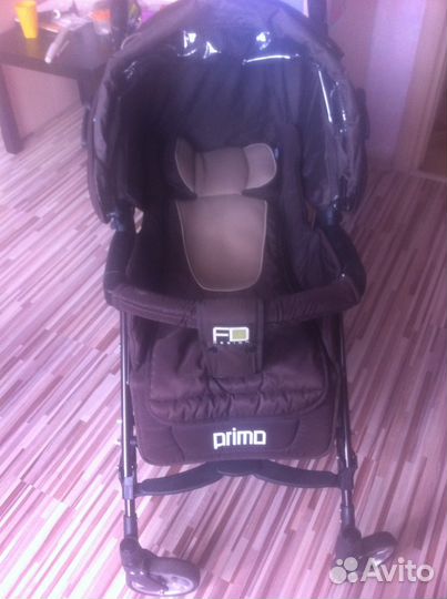 Коляска-трость FD Design Primo Sand Dark Brown