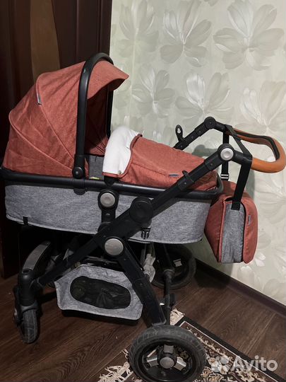 Коляска 2 в 1 индиго