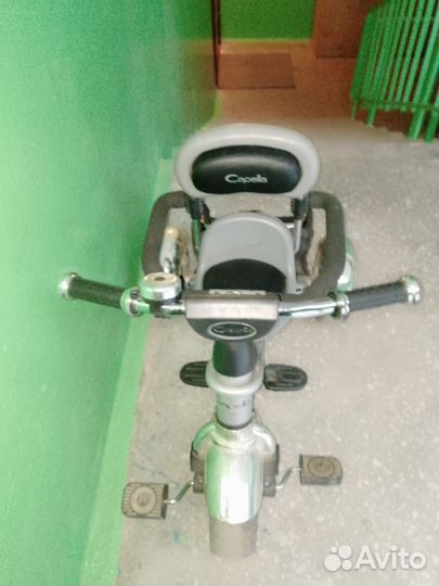 Детский трехколесный велосипед бу