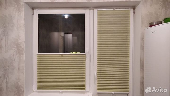 Рулонные шторы плиссе