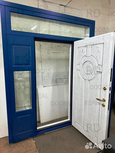 Входная металлическая дверь с терморазрывом в дом