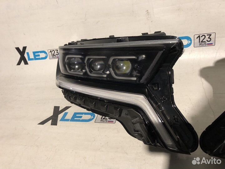Фара левая правая Kia Sorento 4 2020 3 линзы