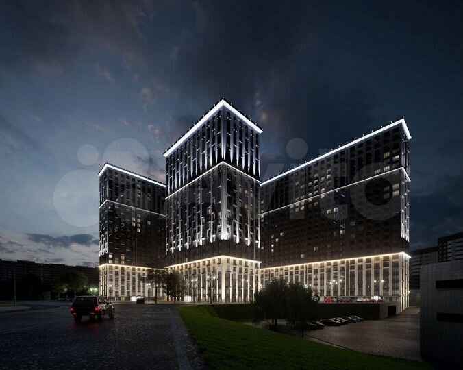 2-к. квартира, 60,1 м², 24/25 эт.