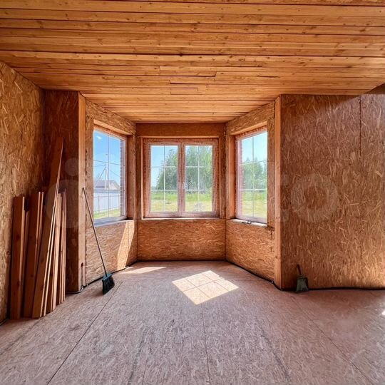 Коттедж 170,6 м² на участке 16,5 сот.