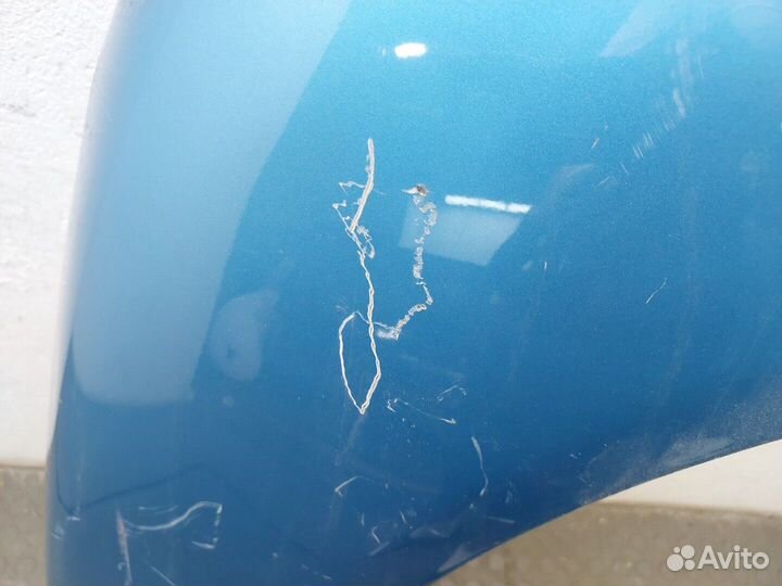 Крыло правое переднее Peugeot 206