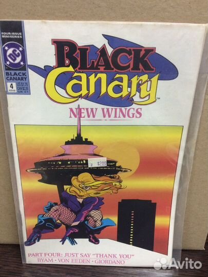 Сингл Black Canary #4 (1992)