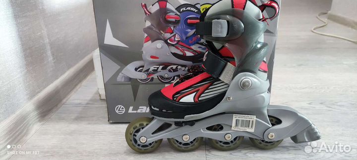 Роликовые коньки детские раздвижные