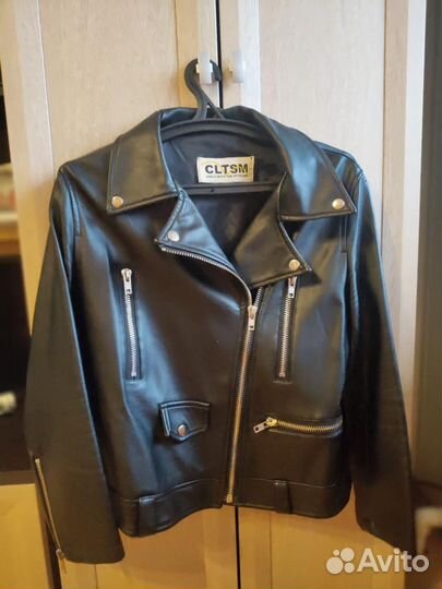 Косуха из экокожи женская