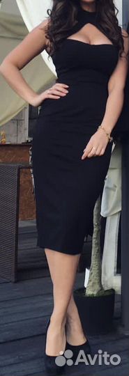 Платье черное Mira Sezar S