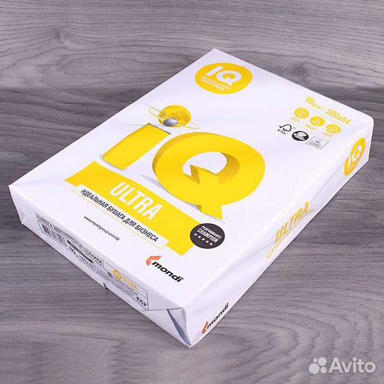 Бумага офисная IQ Ultra/Ballet Premier/xerox А4