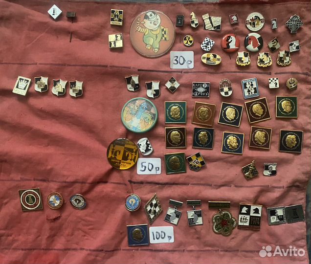 Значки шахматы,фото,охота-рыбалка,пожарная охрана