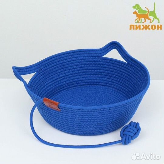 Экологичный лежак для животных (хлобчатобумажный)