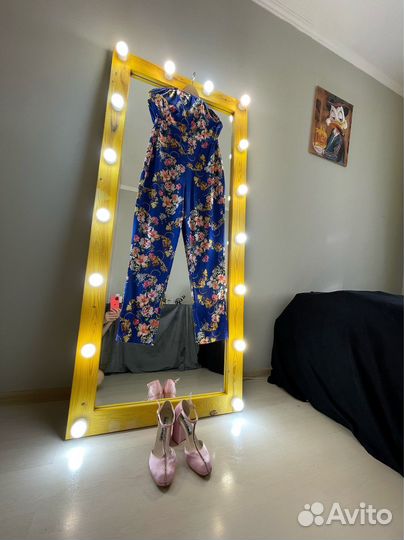 Шелковый комбинезон