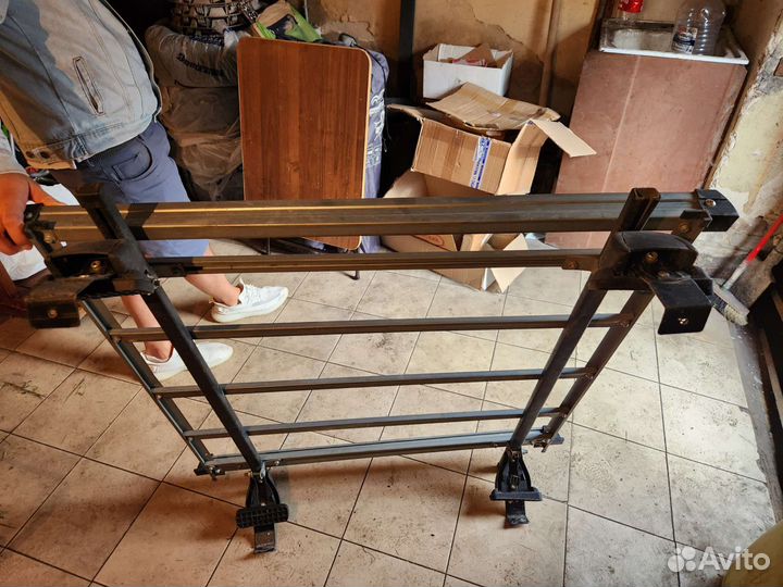 Рейлинги с корзиной на крышу рено флюенс