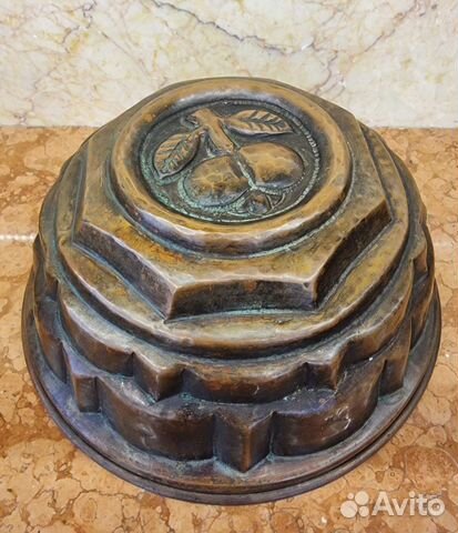 Форма для выпечки кекса с яблочком 1900 -е