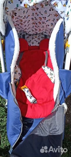 Детские санки на колесах